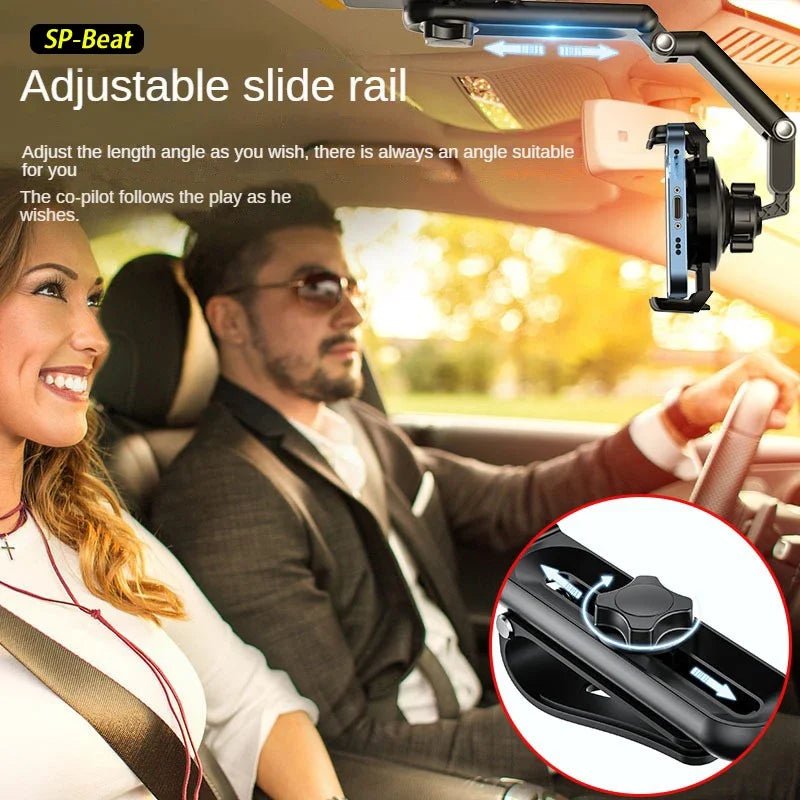 360° Rotatable Sun Visor Car Phone Holder - Kalizeh