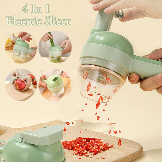 4-in-1 Electric Vegetable Cutter - Kalizeh