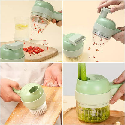 4-in-1 Electric Vegetable Cutter - Kalizeh