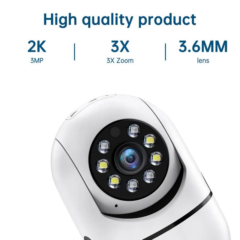 5G & 2.4Ghz Wi-Fi 2K Security Cameras - Kalizeh