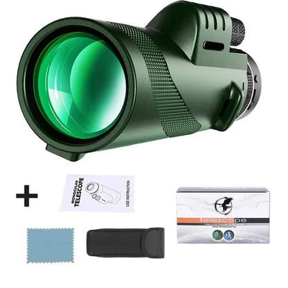 80X100 HD Zoom Monocular Telescope - Kalizeh