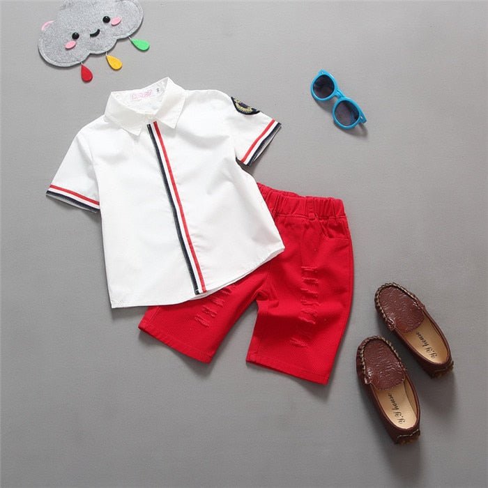 Active Kiddos Shirts and Shorts Set - Kalizeh