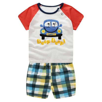 Adorable Baby Clothing Set: 2pcs/Set for Boys - Kalizeh