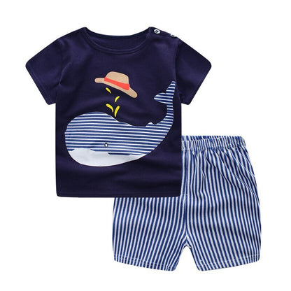 Adorable Baby Clothing Set: 2pcs/Set for Boys - Kalizeh