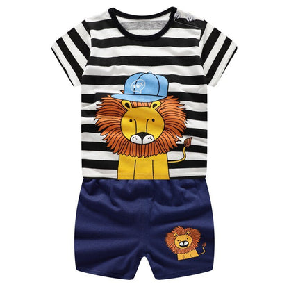 Adorable Baby Clothing Set: 2pcs/Set for Boys - Kalizeh