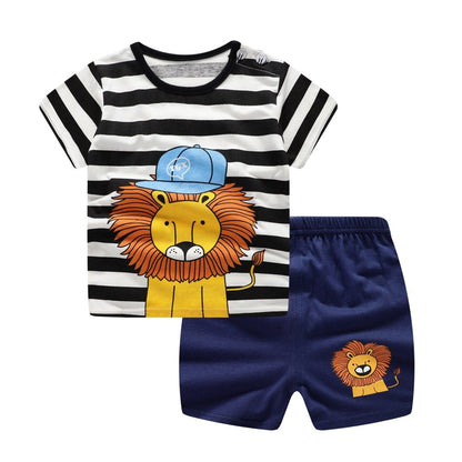 Adorable Baby Clothing Set: 2pcs/Set for Boys - Kalizeh