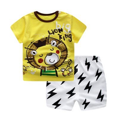 Adorable Baby Clothing Set: 2pcs/Set for Boys - Kalizeh