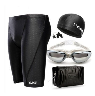 AquaPro Men's Swim Shorts and Goggles Set - Kalizeh