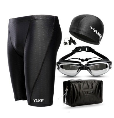 AquaPro Men's Swim Shorts and Goggles Set - Kalizeh