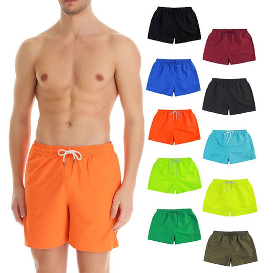 Athletic Peach Velvet Beach Shorts - Kalizeh