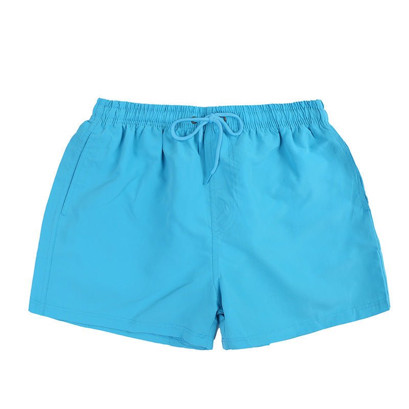 Athletic Peach Velvet Beach Shorts - Kalizeh