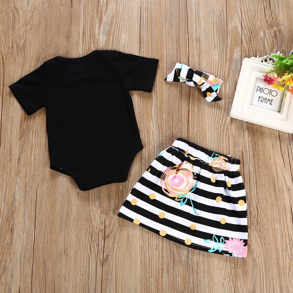 Big Little Sister Twins Clothes 3pcs Set - Kalizeh