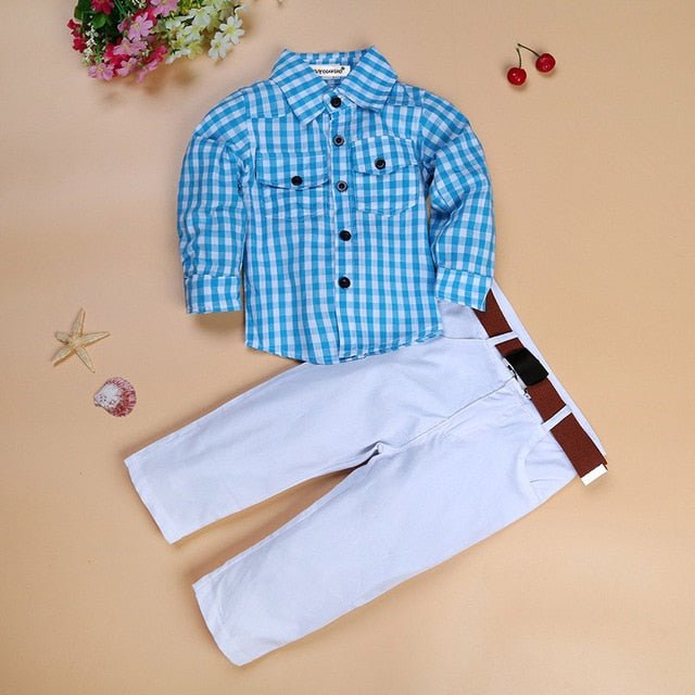 Boys Dress Shirt and Jeans Ensemble - Kalizeh