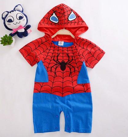 Boys Spider-Man Hooded Jumpsuits - Kalizeh