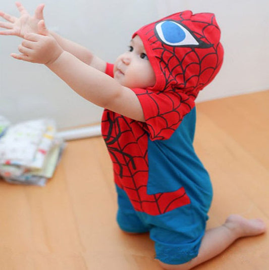 Boys Spider-Man Hooded Jumpsuits - Kalizeh