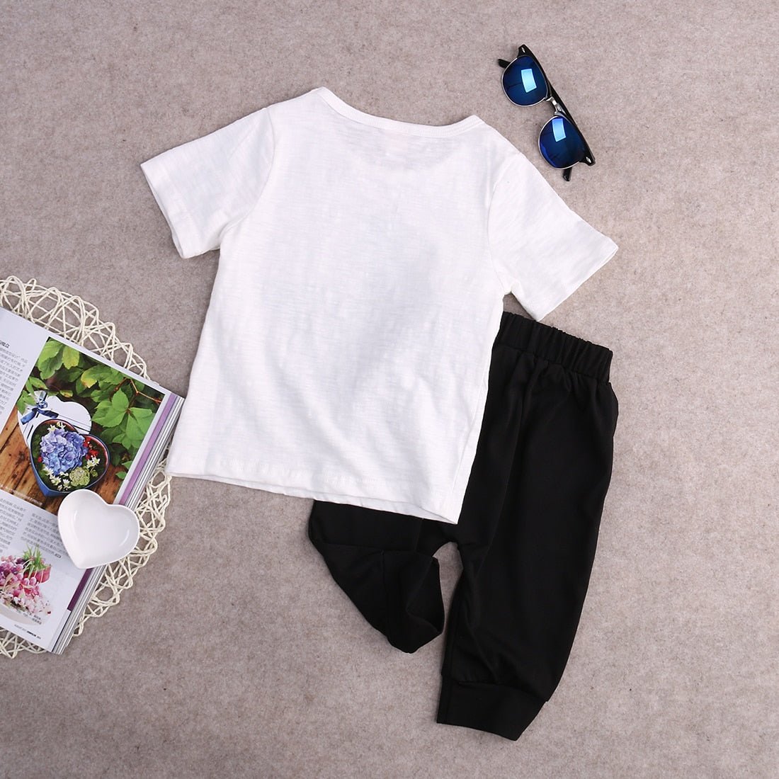 Boys Star T-shirt and Harem Pants Set - Kalizeh