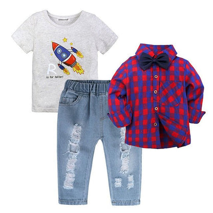 Boys' Summer Casual 4 Piece Set - Kalizeh