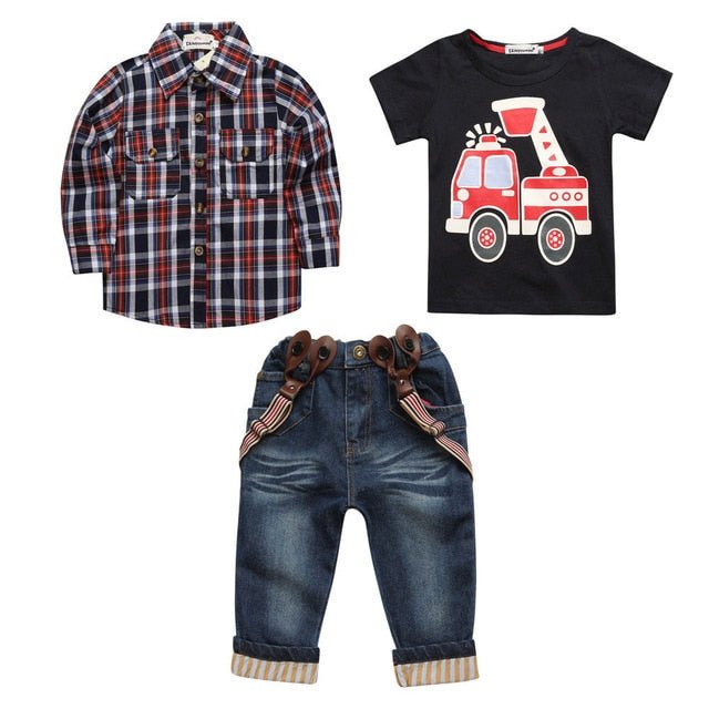 Boys' Summer Casual 4 Piece Set - Kalizeh