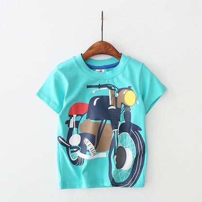 Boys Summer Cotton T-Shirts - Kalizeh