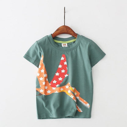 Boys Summer Cotton T-Shirts - Kalizeh