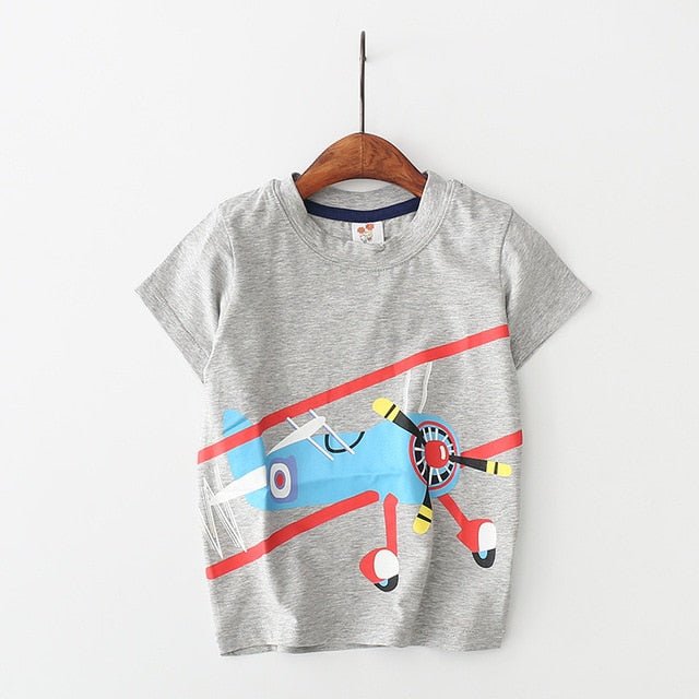 Boys Summer Cotton T-Shirts - Kalizeh