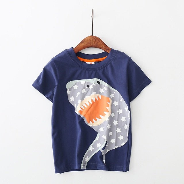 Boys Summer Cotton T-Shirts - Kalizeh