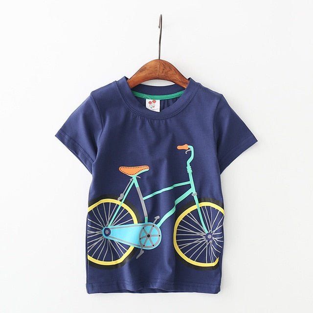 Boys Summer Cotton T-Shirts - Kalizeh