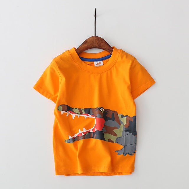 Boys Summer Cotton T-Shirts - Kalizeh