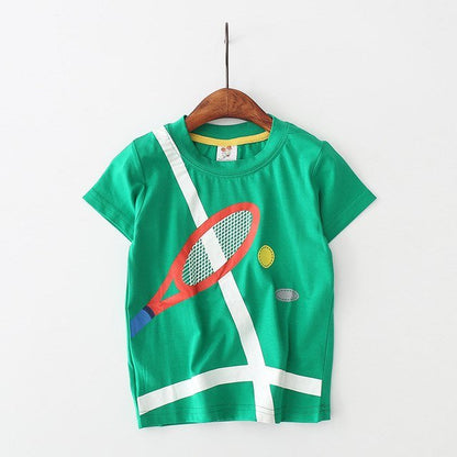 Boys Summer Cotton T-Shirts - Kalizeh