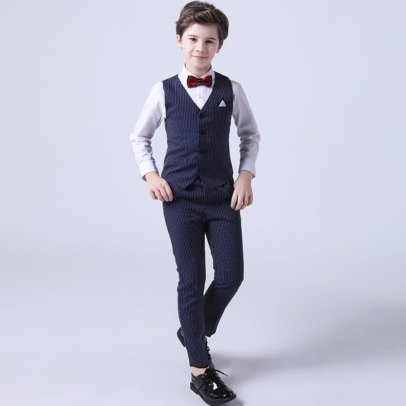 Boys Summer Stripes Suit Set - Kalizeh