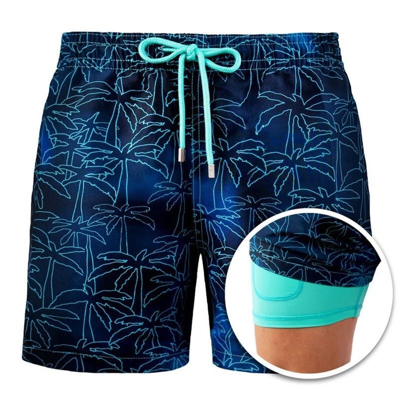 British Striped Beach Shorts - Kalizeh