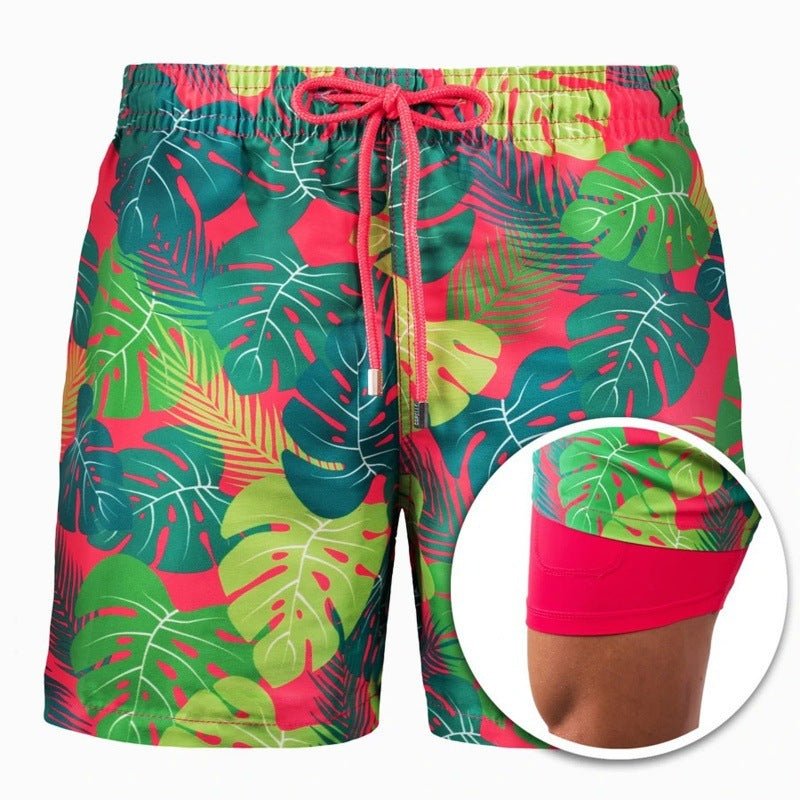 British Striped Beach Shorts - Kalizeh