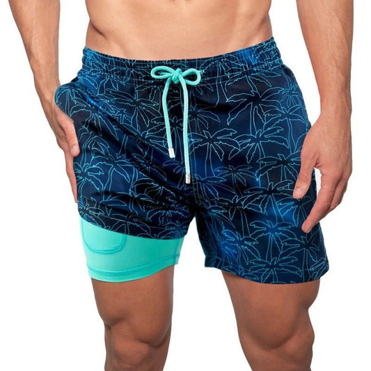 British Striped Beach Shorts - Kalizeh