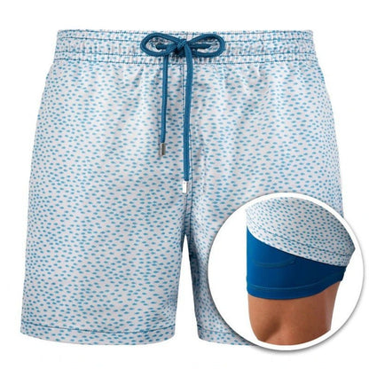 British Striped Beach Shorts - Kalizeh