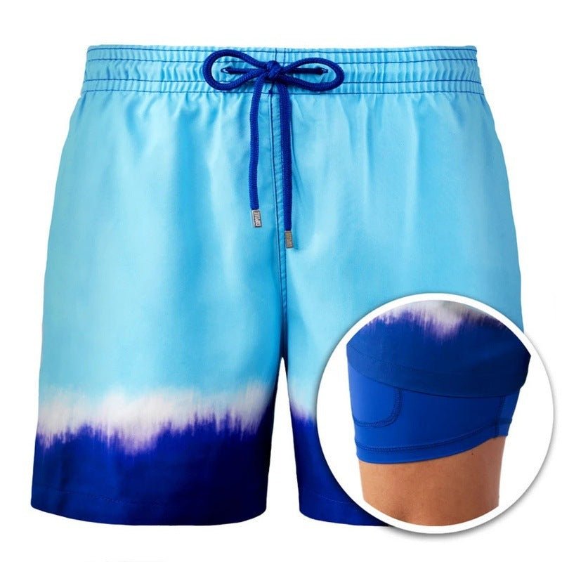 British Striped Beach Shorts - Kalizeh