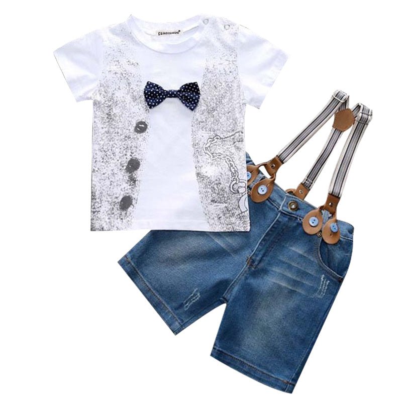 Charming Toddler Boys Outfit Set - Kalizeh