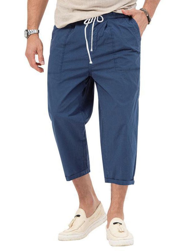 Classic Comfort, Timeless Style Straight Cropped Pants - Kalizeh