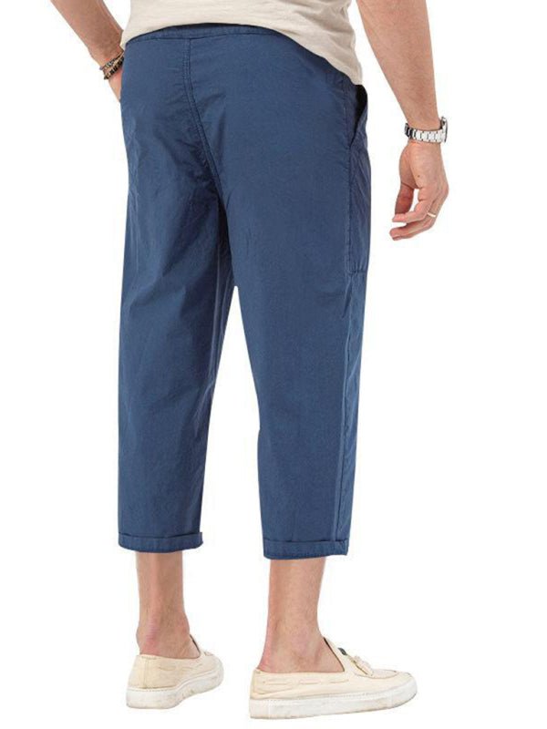 Classic Comfort, Timeless Style Straight Cropped Pants - Kalizeh