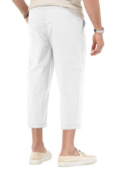 Classic Comfort, Timeless Style Straight Cropped Pants - Kalizeh