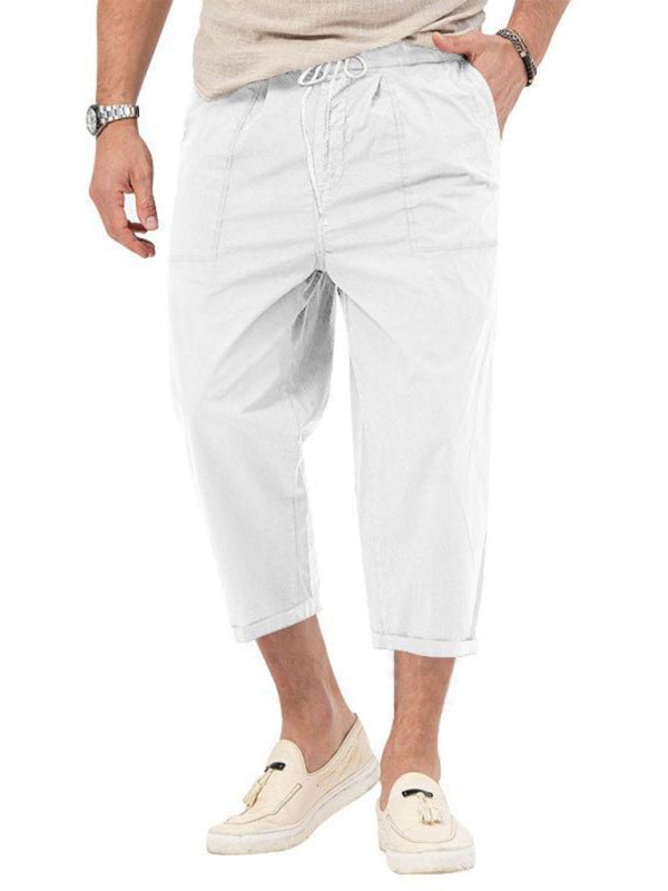 Classic Comfort, Timeless Style Straight Cropped Pants - Kalizeh