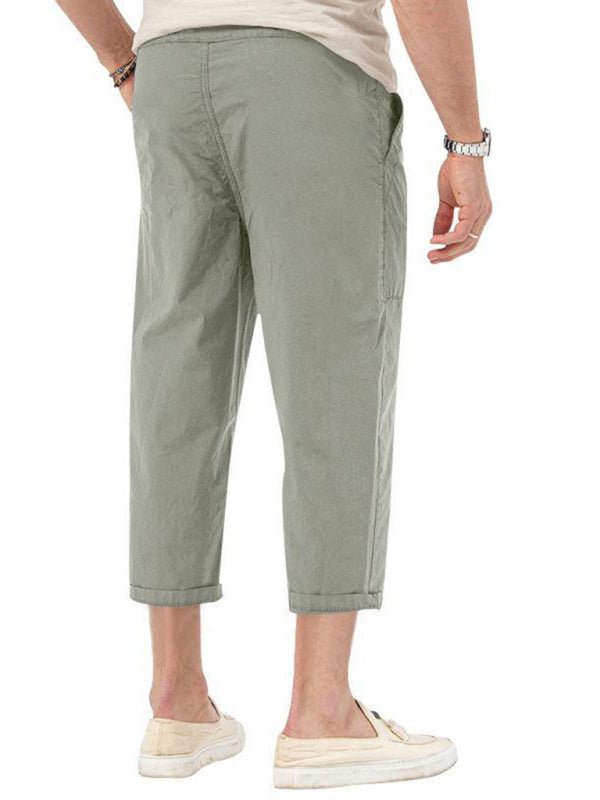 Classic Comfort, Timeless Style Straight Cropped Pants - Kalizeh