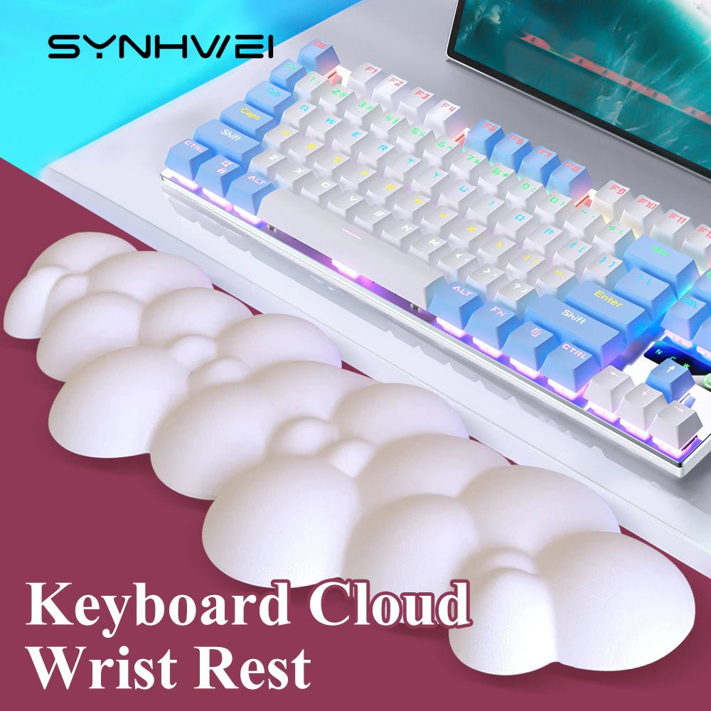 Cloud Keyboard Memory Foam Wrist Support - Kalizeh