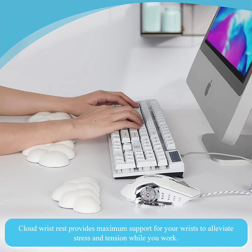 Cloud Keyboard Memory Foam Wrist Support - Kalizeh