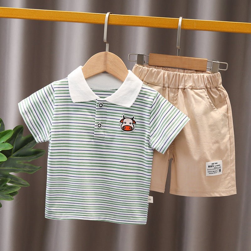 Cool Boys Striped Summer Set - Kalizeh