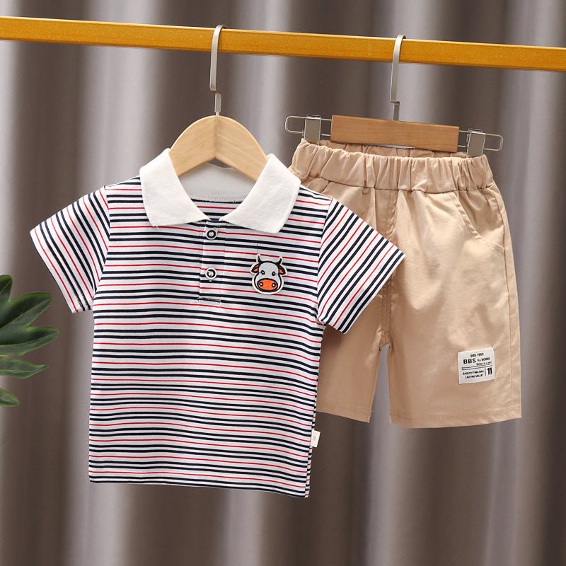 Cool Boys Striped Summer Set - Kalizeh