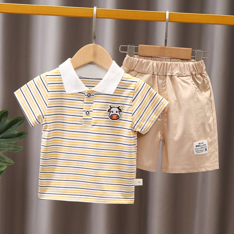 Cool Boys Striped Summer Set - Kalizeh