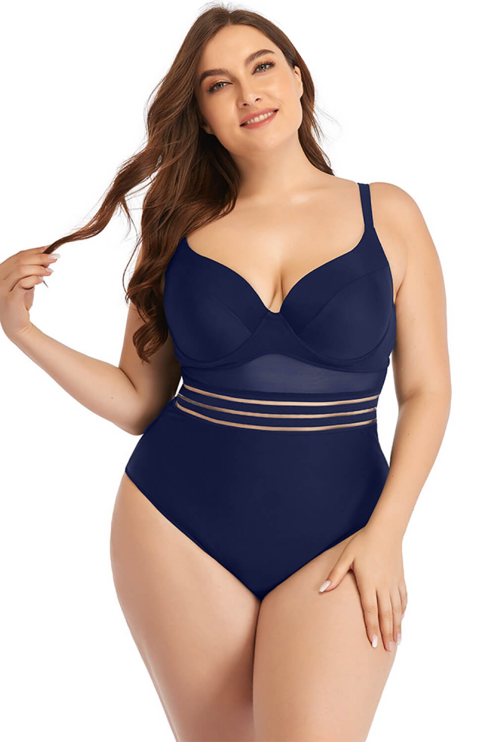 Curve Embrace One-Piece Swimsuit - Kalizeh