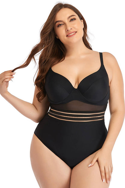 Curve Embrace One-Piece Swimsuit - Kalizeh