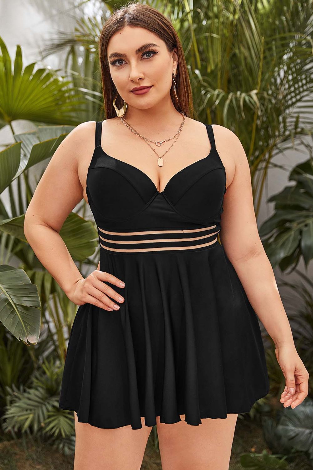 Curvy Confidence Two-Piece Swimsuit - Kalizeh