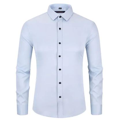 Stay Sharp: Anti-Wrinkle Men's Dress Shirt - Kalizeh